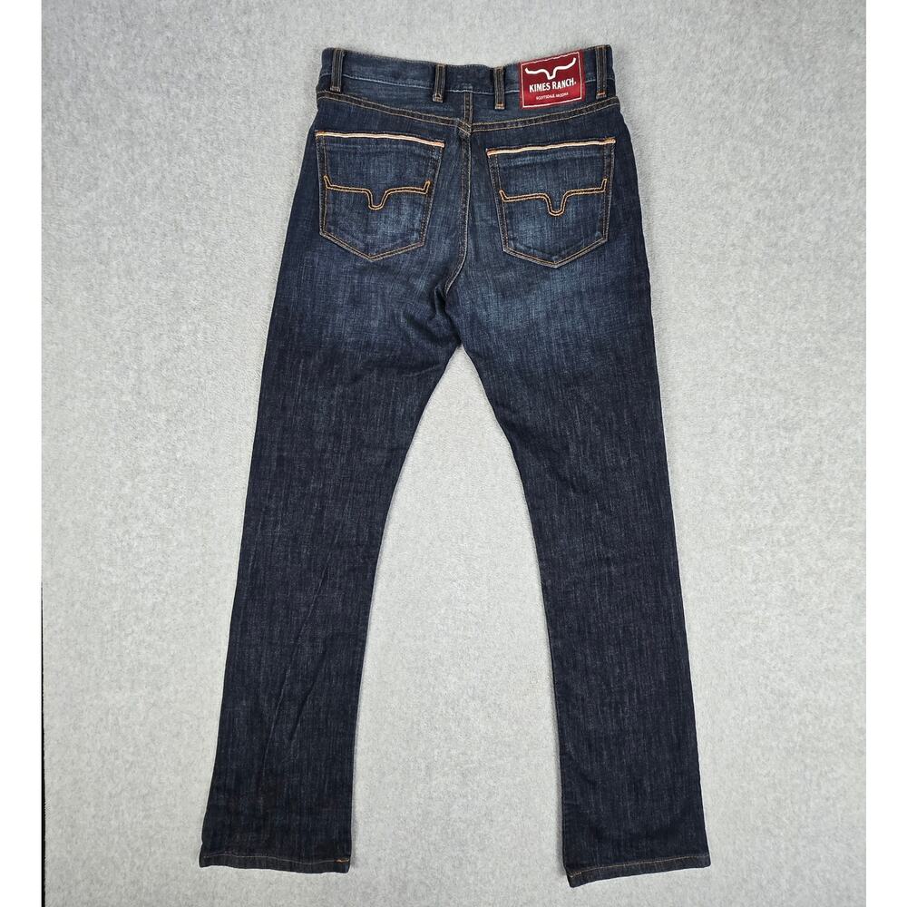 Kimes Ranch Mens 30x32 Roger Slim Fit Bootcut Jeans - Picture 3 of 16